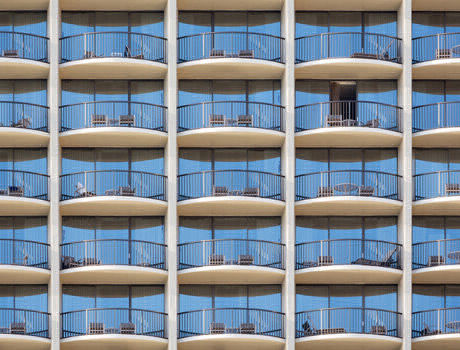 hotel balcony dancing